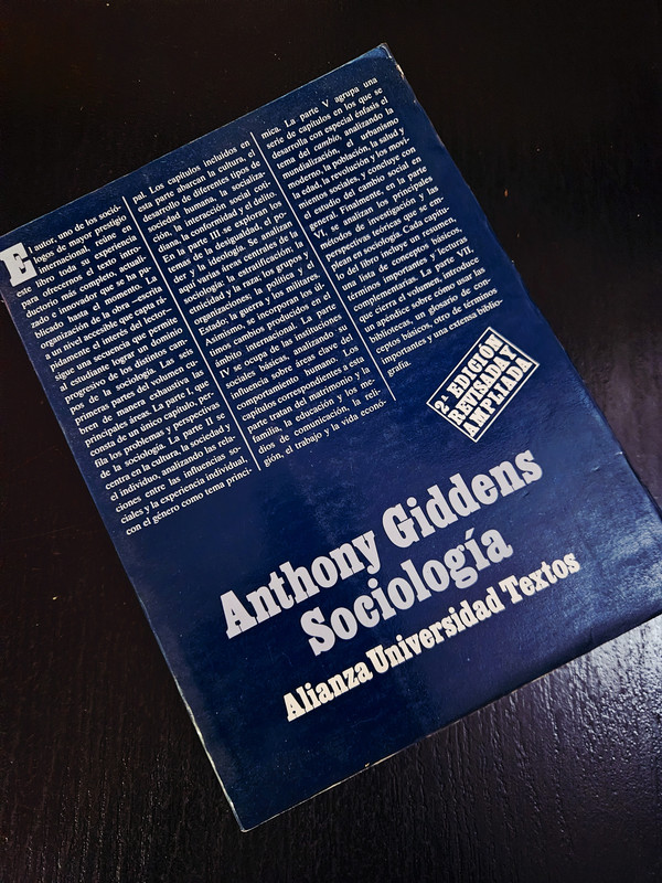 Sociología de Anthony Giddens