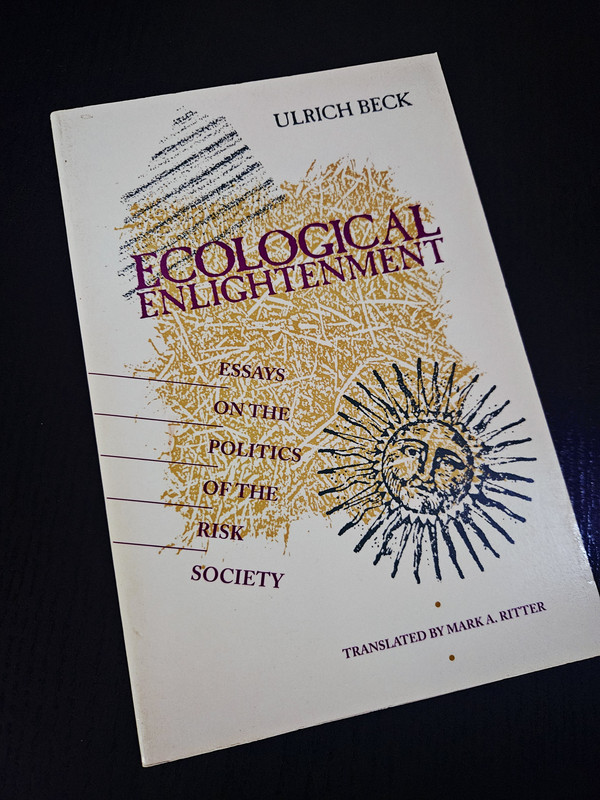 Ecological Enlightenment de Ulrich Beck