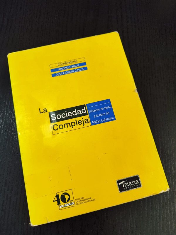 La Sociedad Compleja