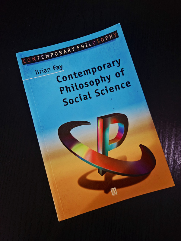 Contemporary Philosophy of Social Science