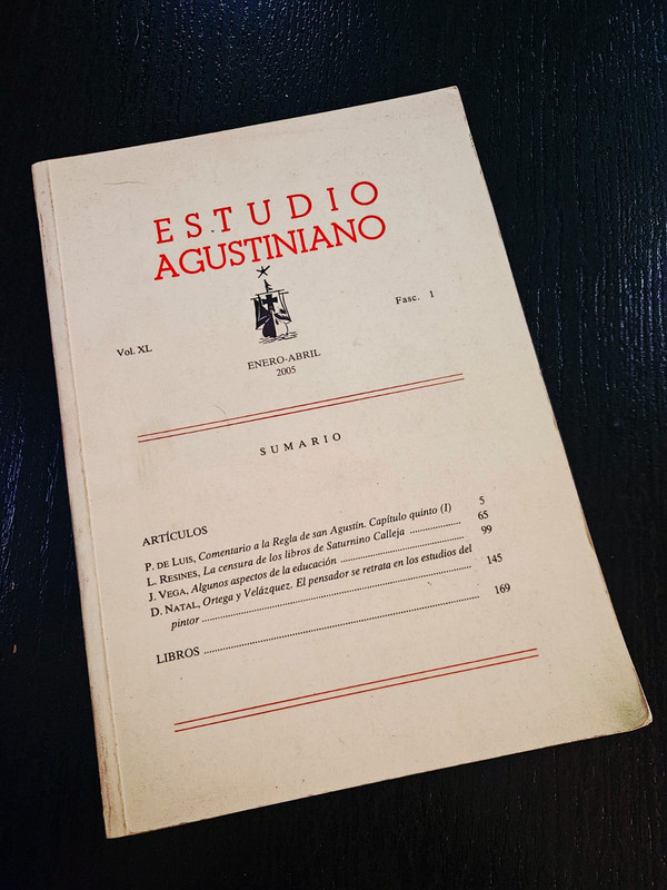Revista Estudio Agustiniano