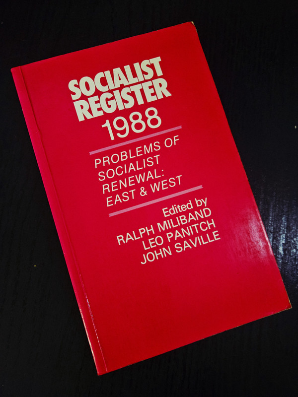 Socialist Register 1988