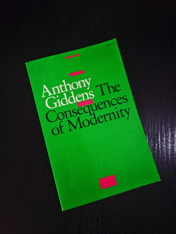 Las consecuencias de la modernidad - Anthony Giddens