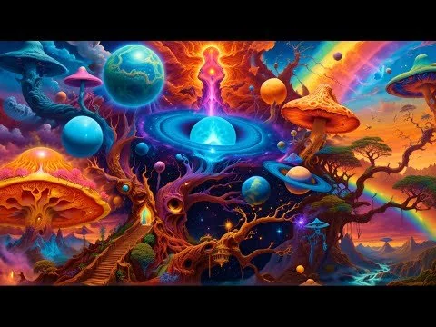 Psychedelic Fantasy Wall Art