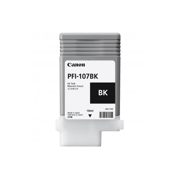 Cartouche CANON PFI-107 - Noir - 130 ml - IPF770 - 6705B001AA