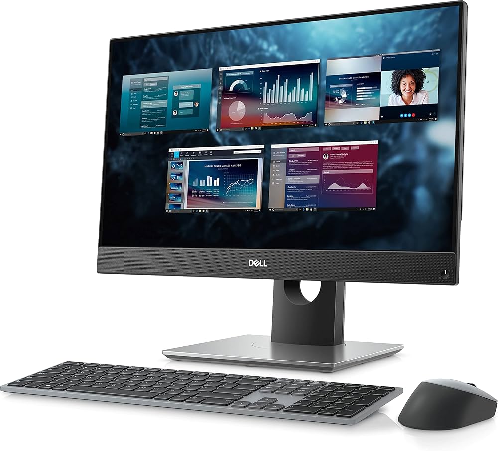 PC DELL AIO 7490 i7/16GB/512SSD/23.8/KbM fil /WIFI/W10Pro/No Tct