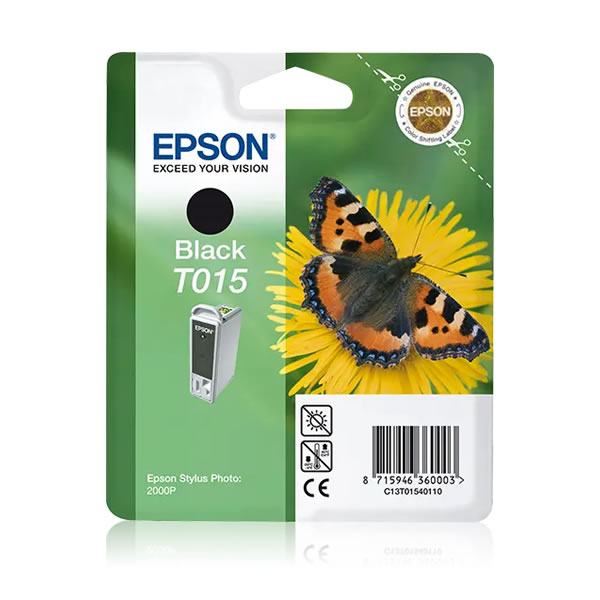 Cartouche EPSON T015 Noir/520p/Serie 2000- C13T01540110