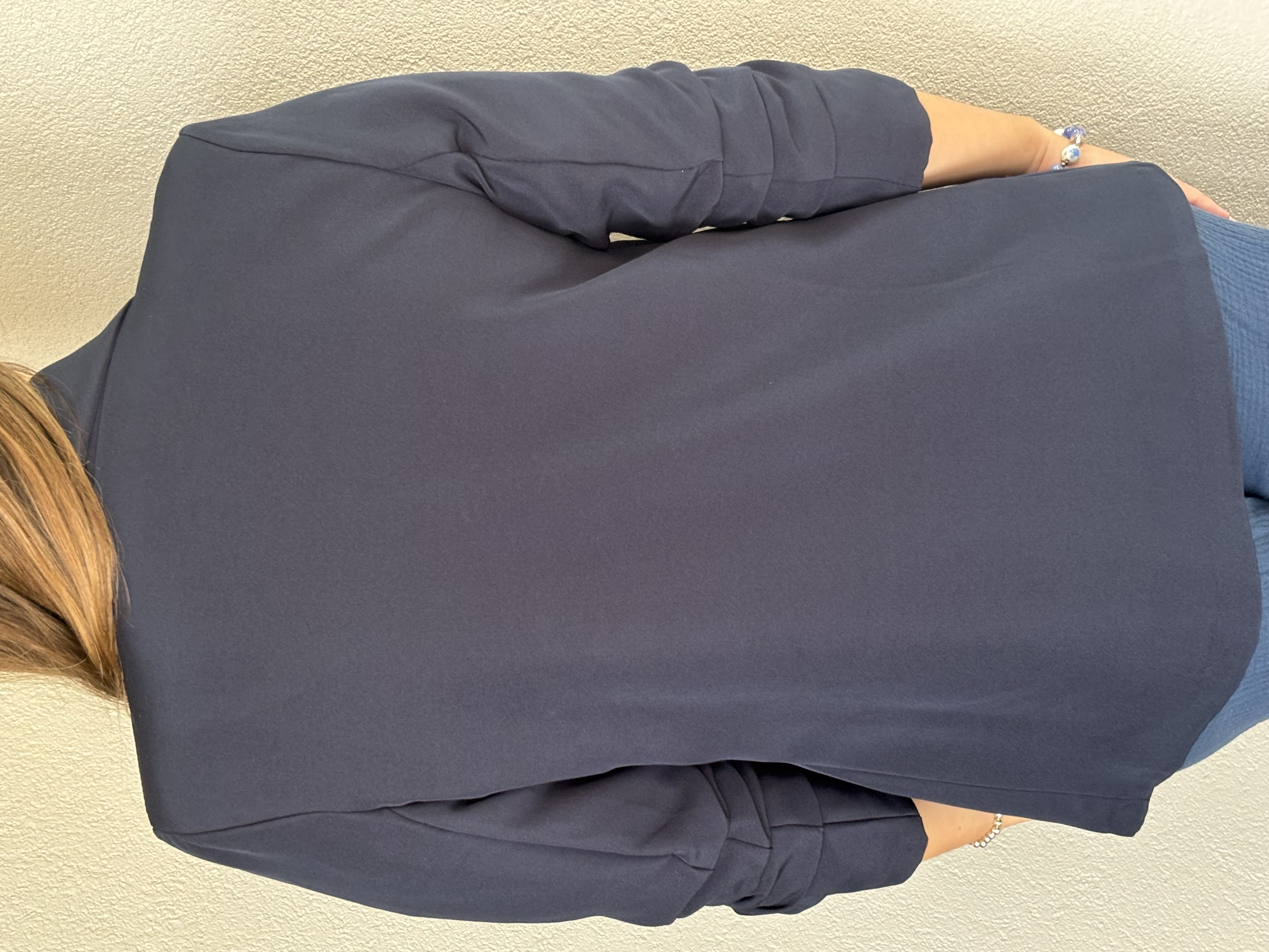 Blazer manches froncées