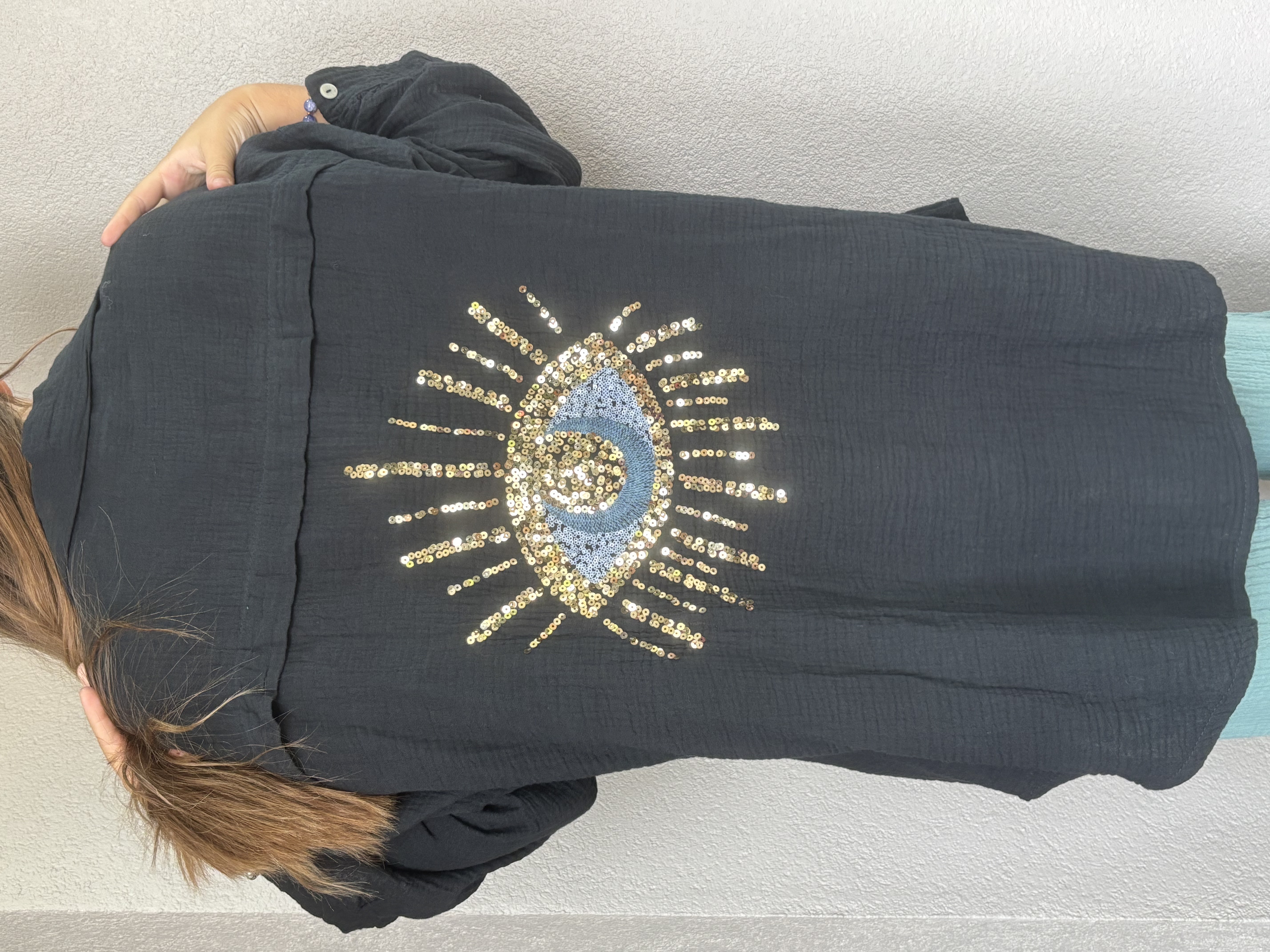 Chemise en gaz de coton 