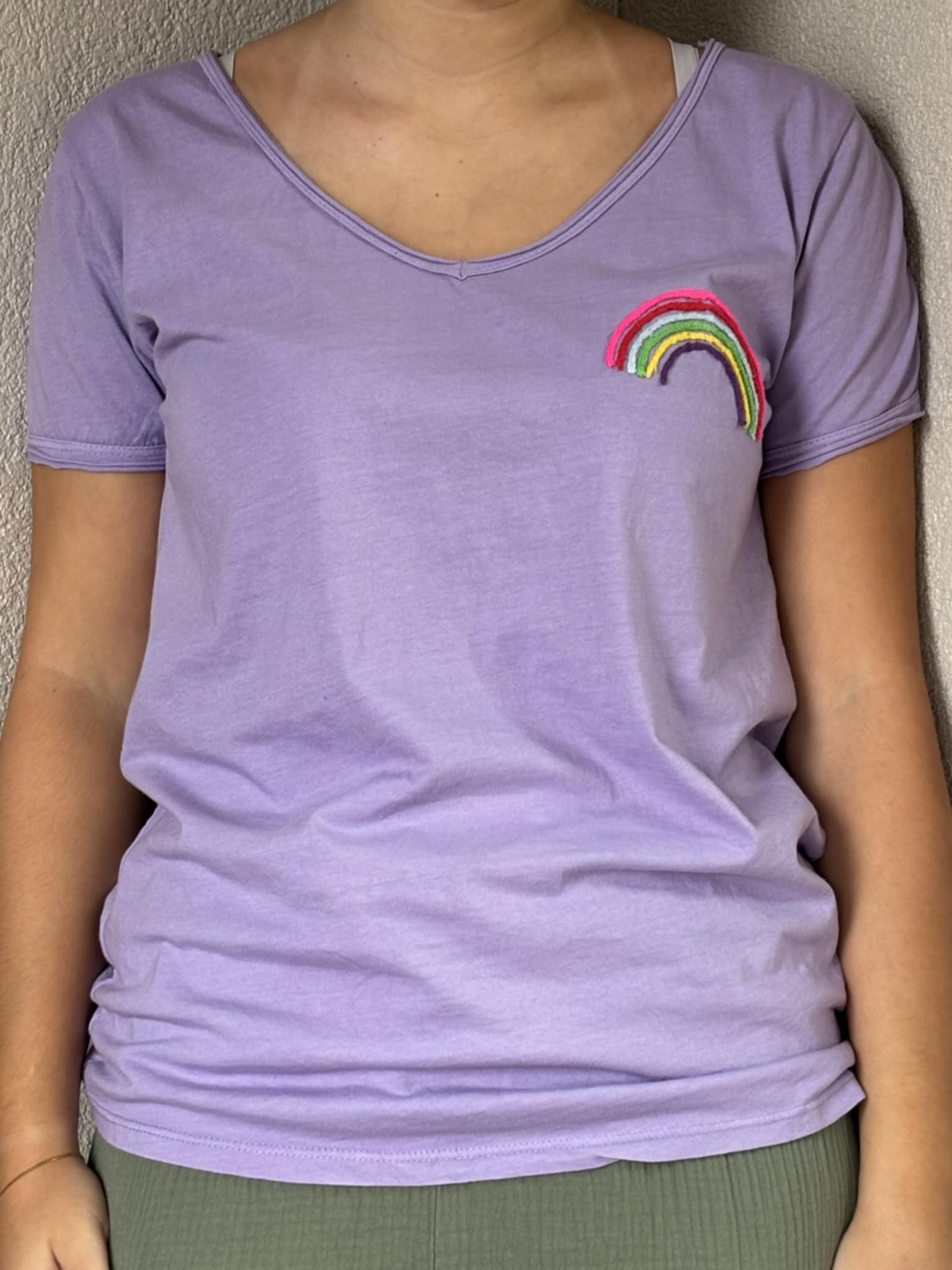 Tee shirt arc en ciel 