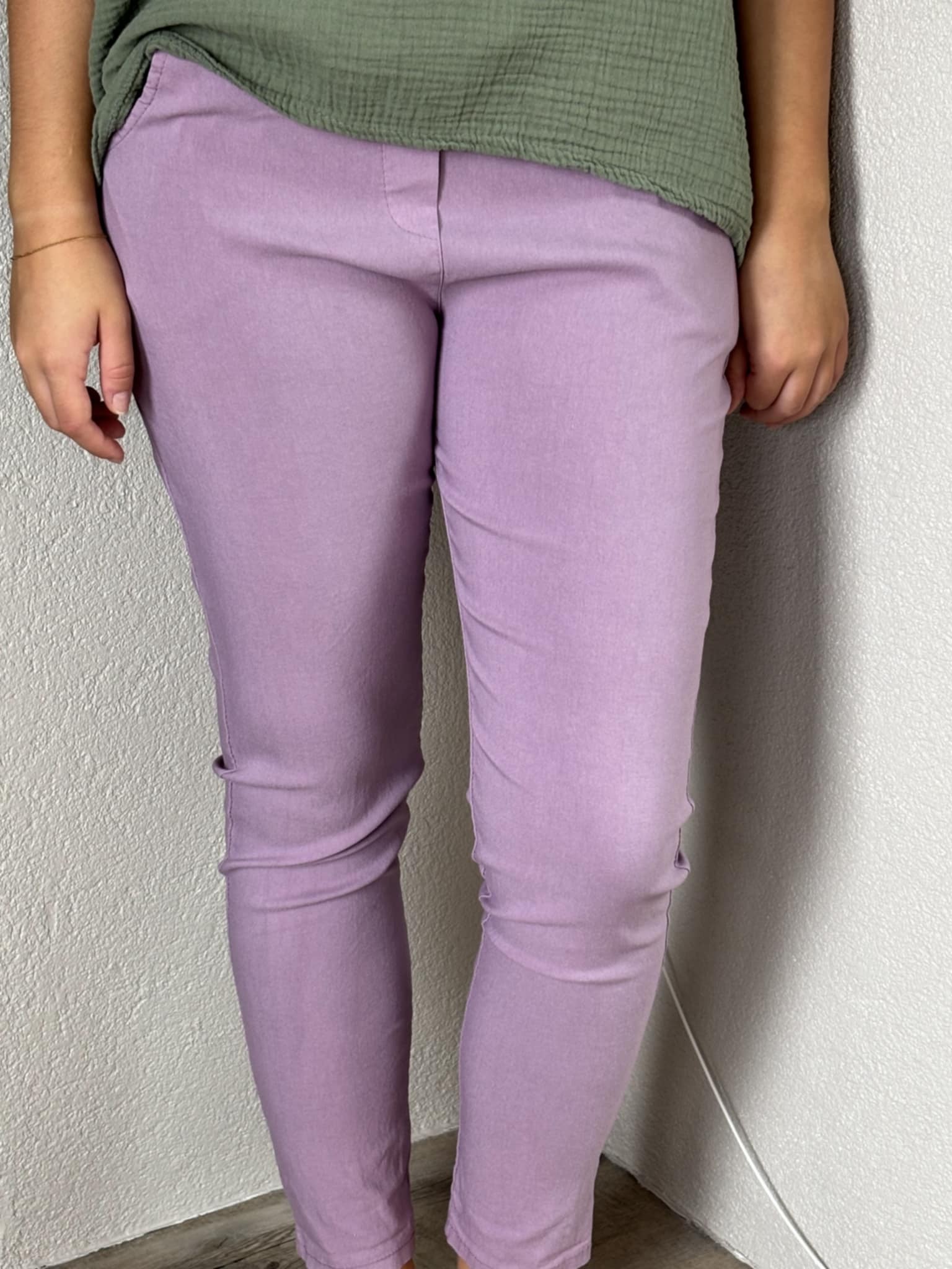 Pantalon taille eslastique 