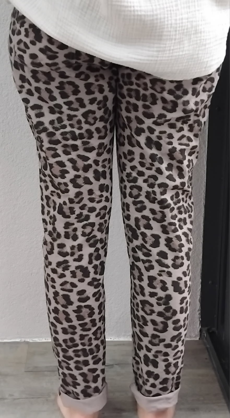 Pantalon léopard
