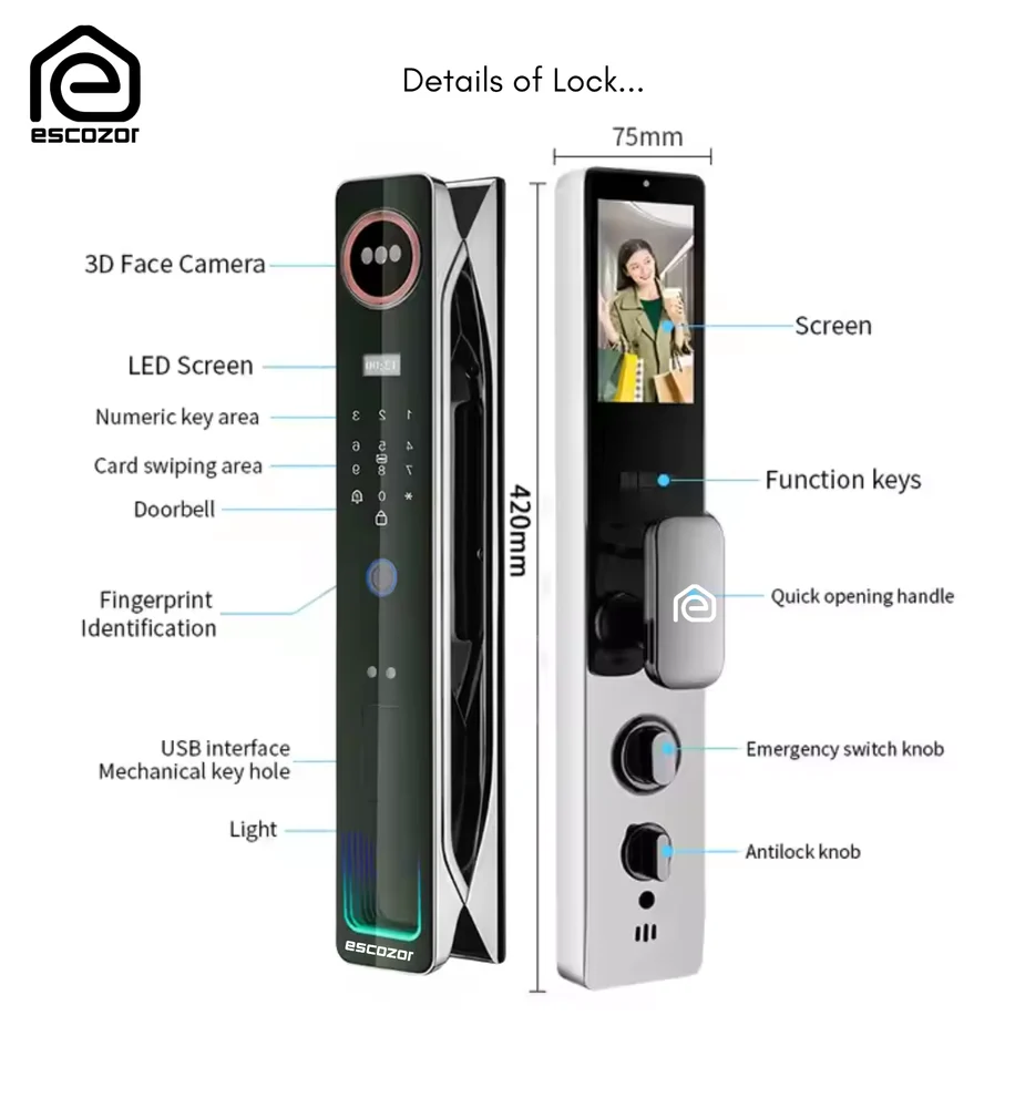 Escozor EMM06 Elite Digital Door Lock