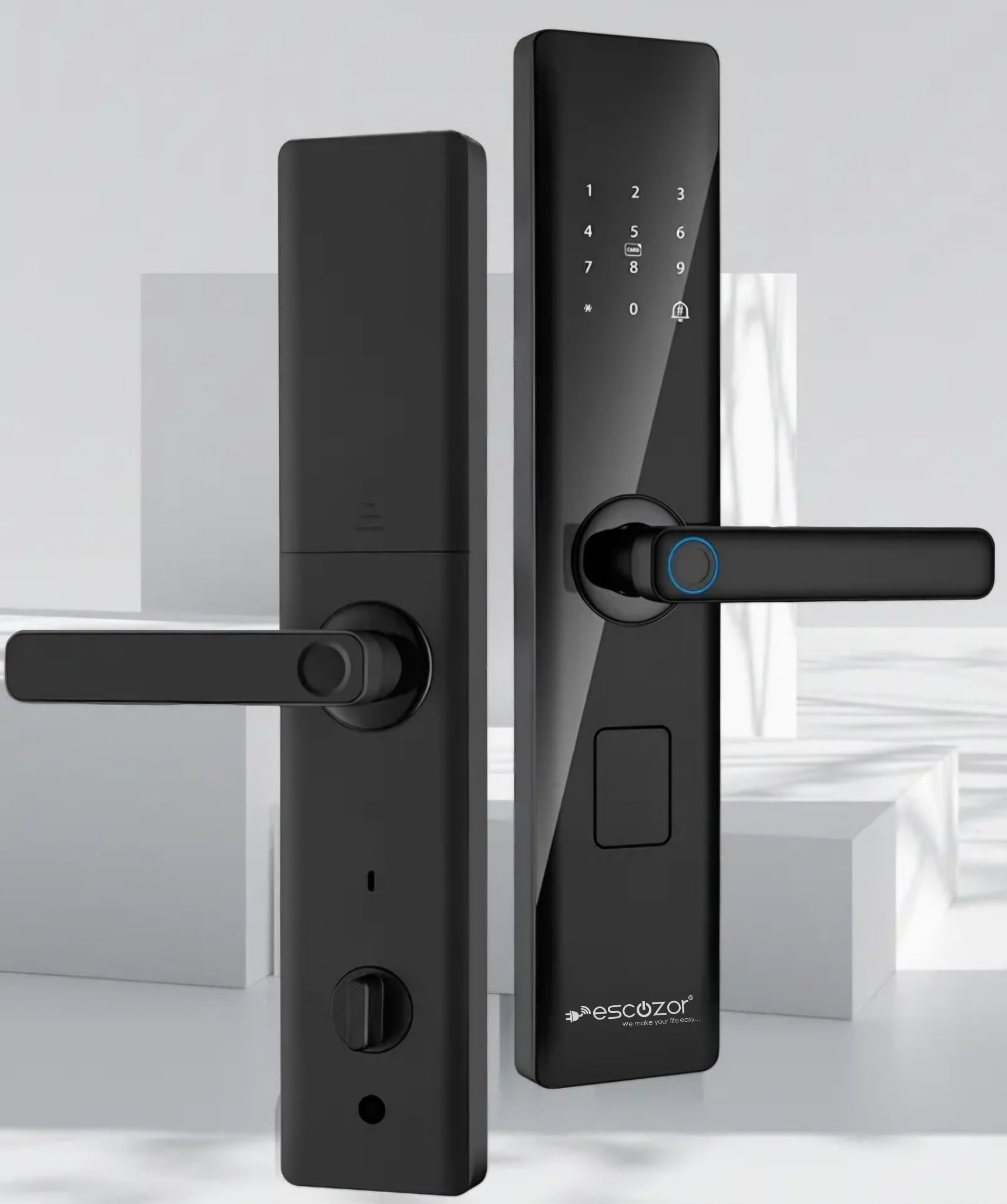 H201 BLACK Smart Digital Door Lock
