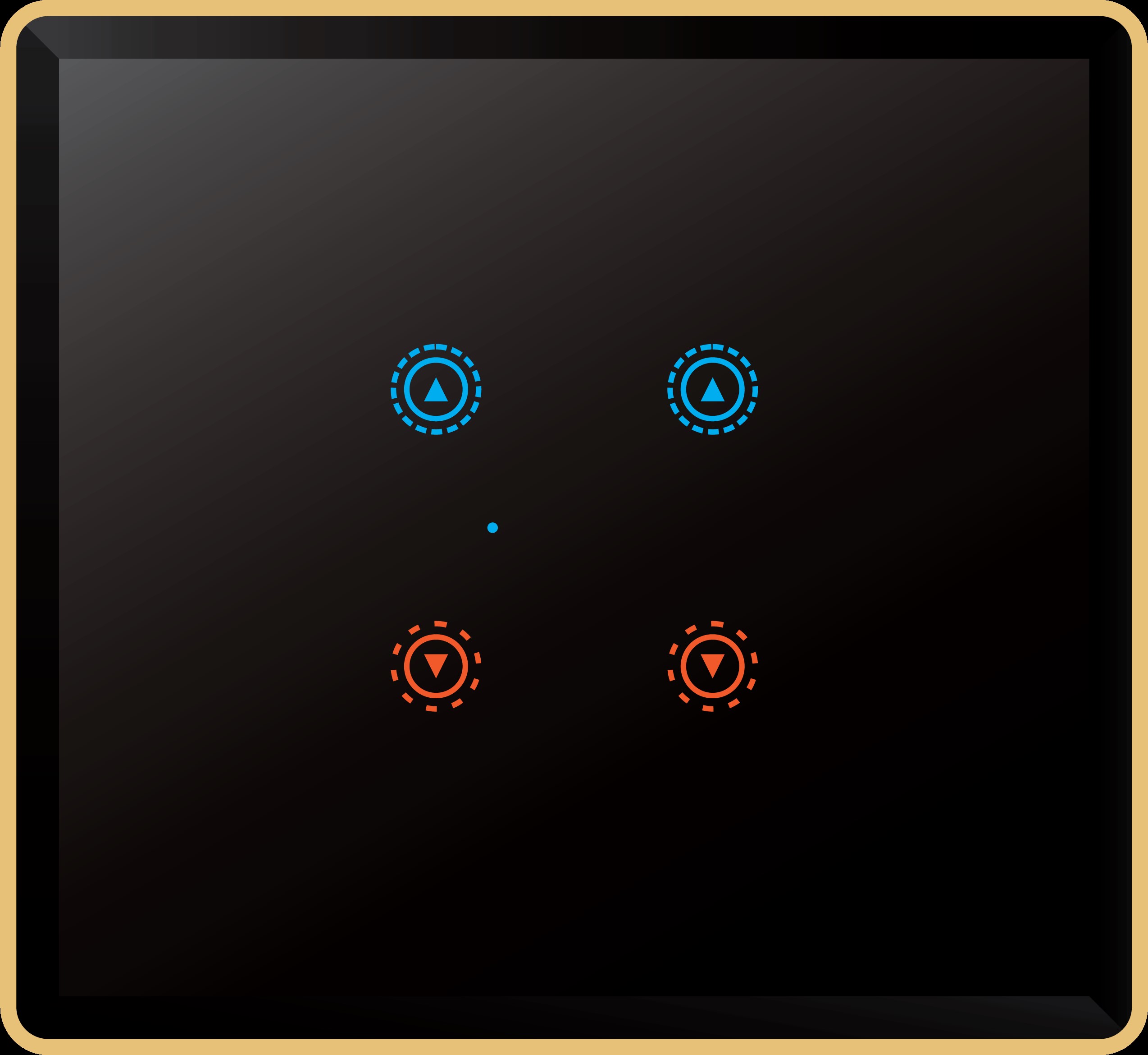 EDGE COLOR TOUCH 2 DIMMER (PHASE CUT ) MODULE -2