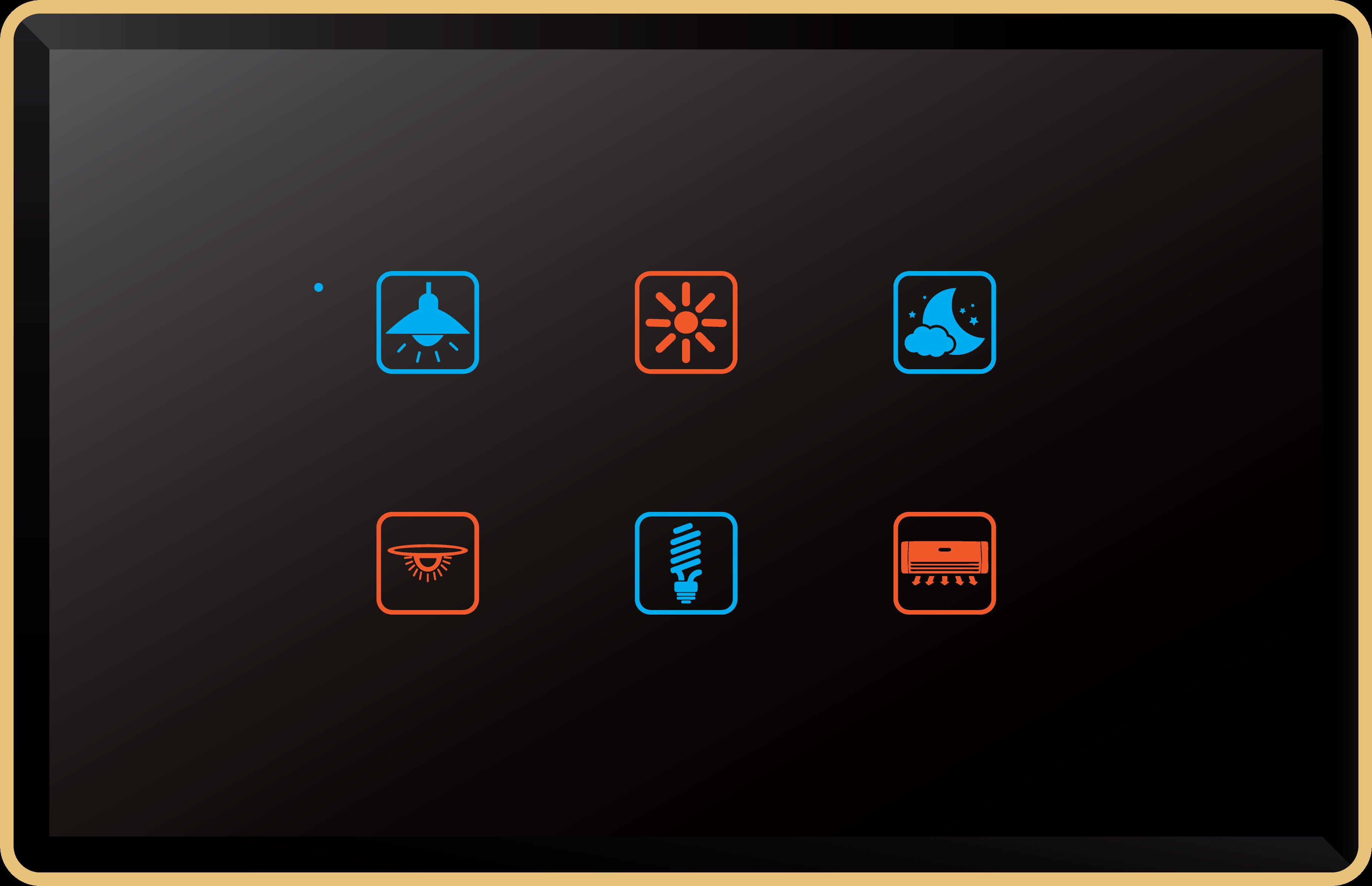 EDGE COLOR TOUCH 6 SWITCH MODULE - 4 