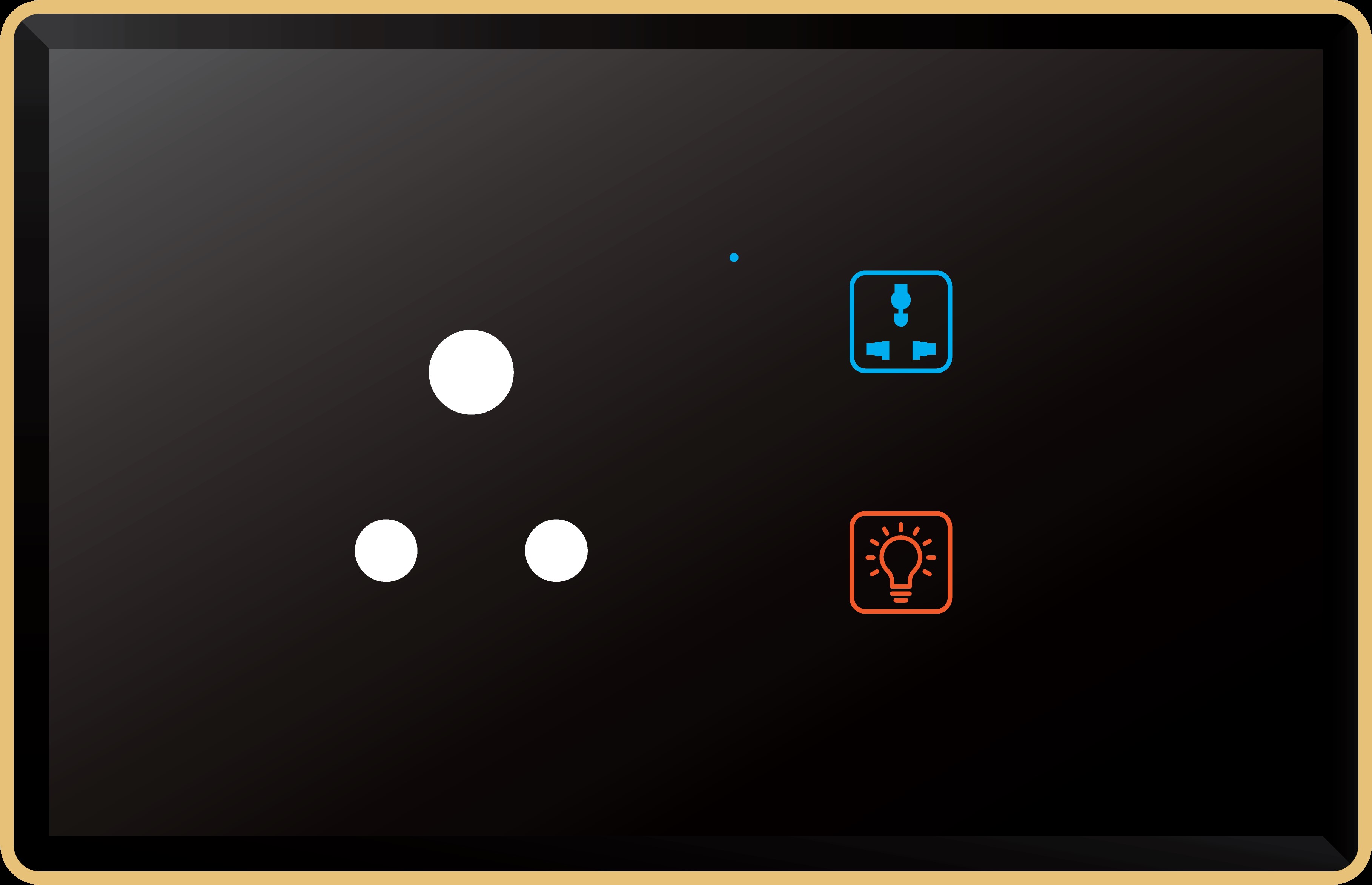 EDGE COLOR TOUCH 2 SWITCH 1 SOCKET MODULE -4