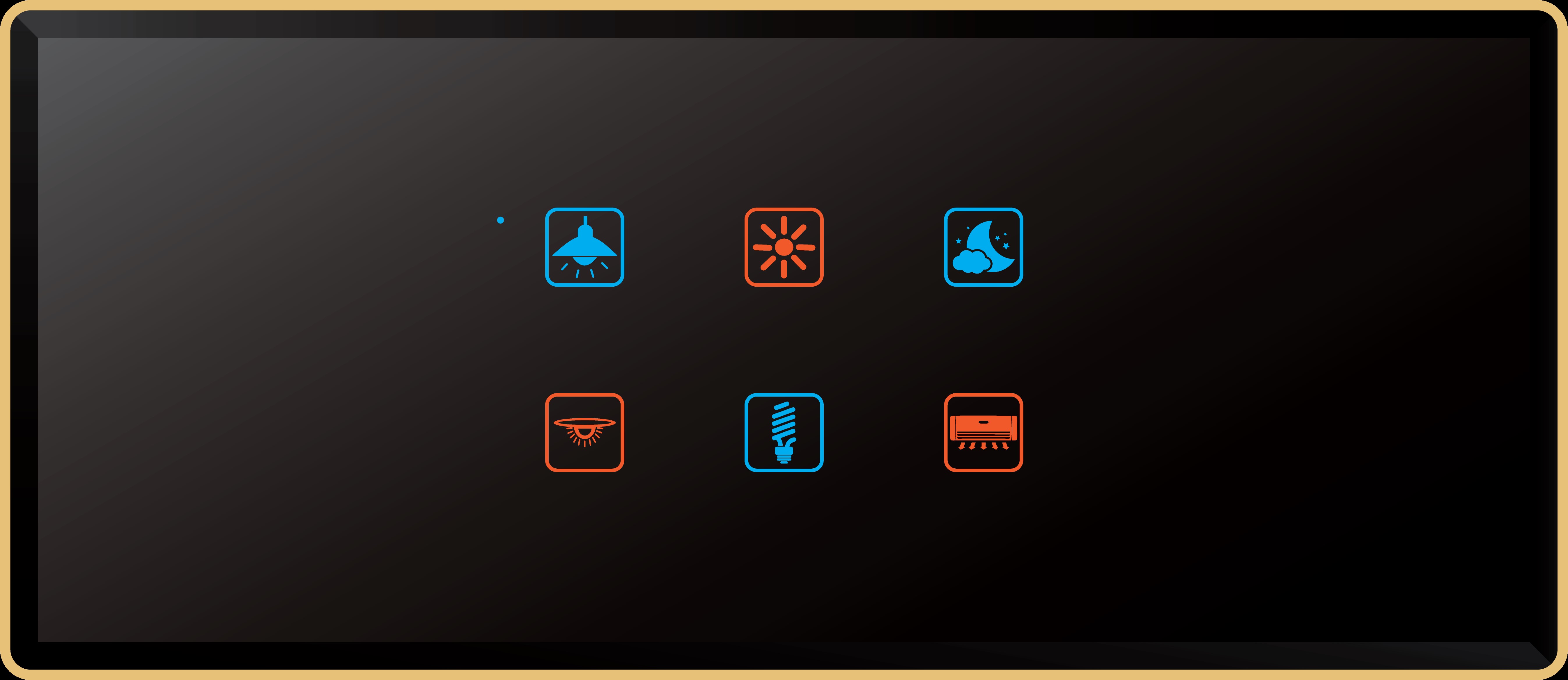 EDGE COLOR TOUCH 6 SWITCH MODULE - 6 