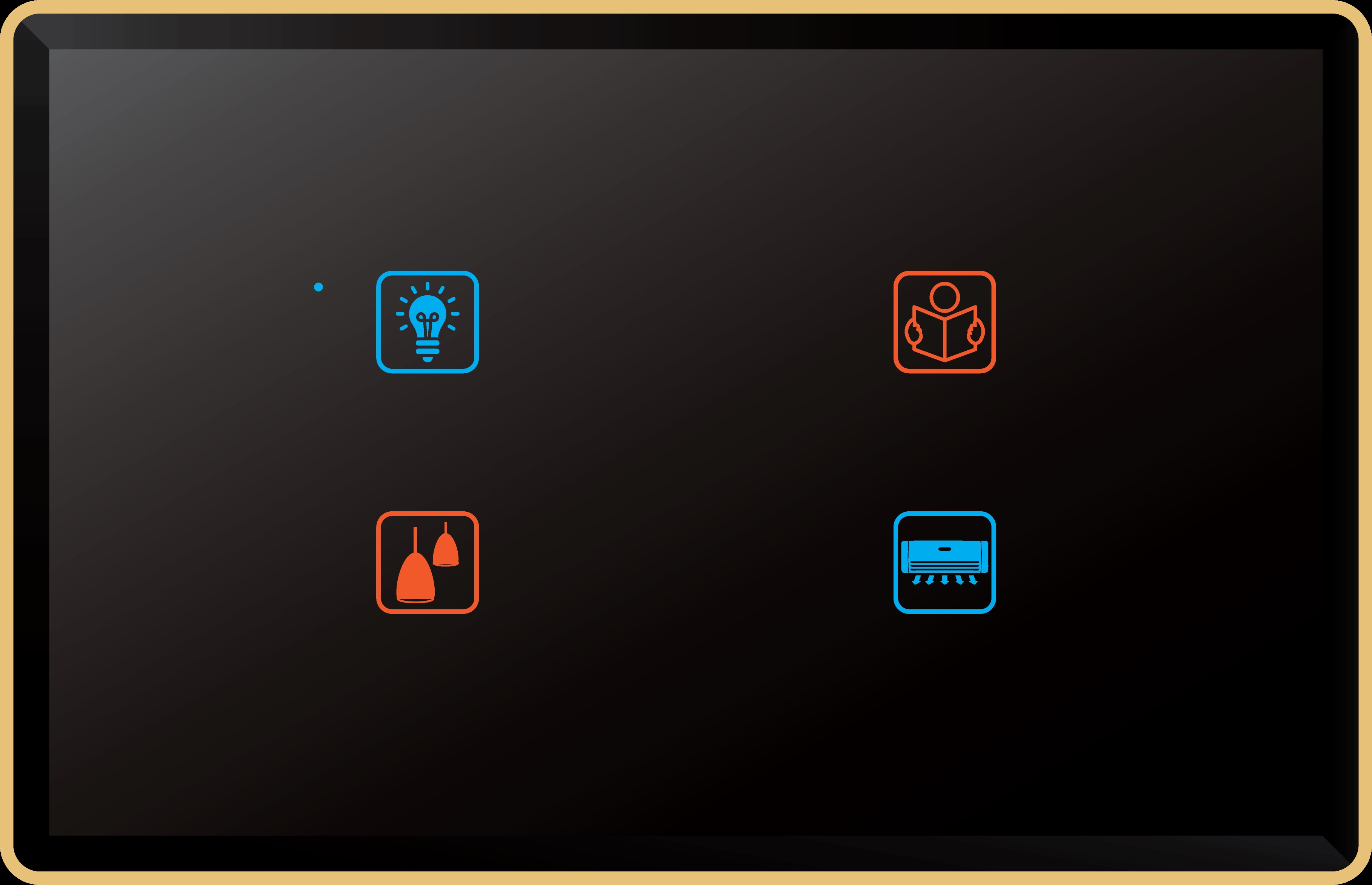EDGE COLOR TOUCH 4 SWITCH MODULE -4 