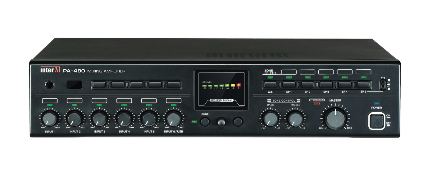 PACE  PA-480 PUBLIC  ADDRESS AMPLIFIER