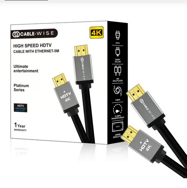 CABLEWISE 20 MTR HDMI PVC 4K
