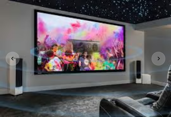 120" FIXED FRAME 3D SILVER PROJECTION SCREEN