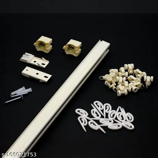 CURTAIN MOTOR CURTAIN CHANNEL WITH ALLL ACESSORIES (SLIDE/WHEEL) W/O BELT  