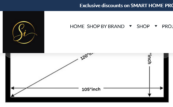 120-Inch Projector Screen