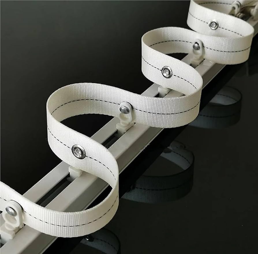 RIPPLE CURTAIN CHANNEL WITH ALL ACESSORIES (SLIDE/WHEEL) W/O BELT 