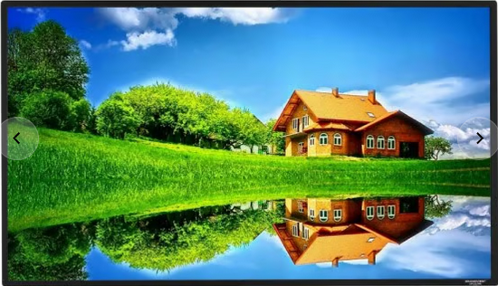 92" (16:9) FIXED FRAME PROJECTION SCREEN 