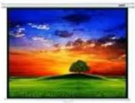 120" (4:3) 6ft By 8ft 120 Inch Diagonal Manual Auto Lock Screen 