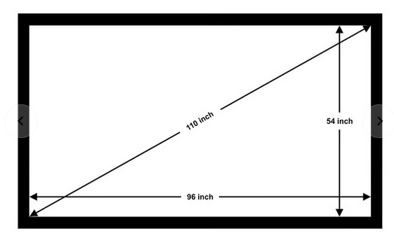 110-Inch Projector Screen