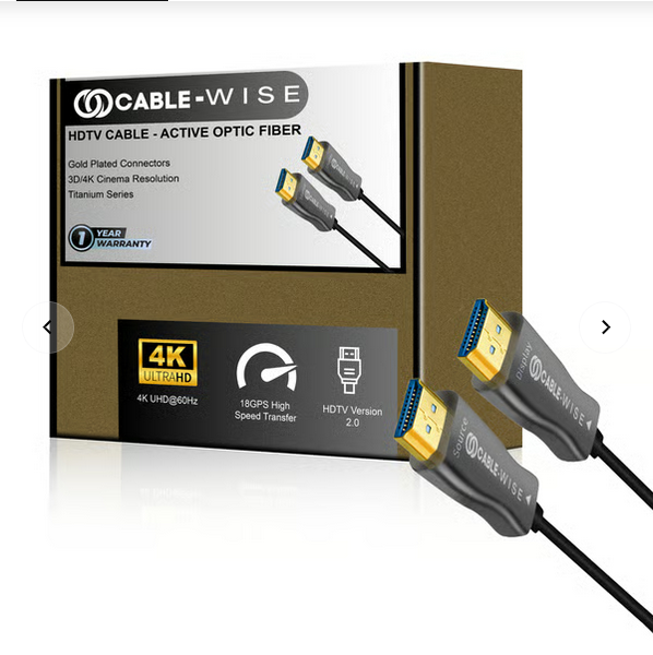 HDMI 10 MTR 4K (2.0) ACTIVE OPTIC CABLE 