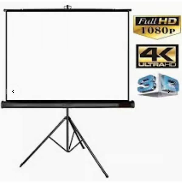 120 " (4:3) TRIPOD PROJECTION SCEEN (8FT X 4FT)