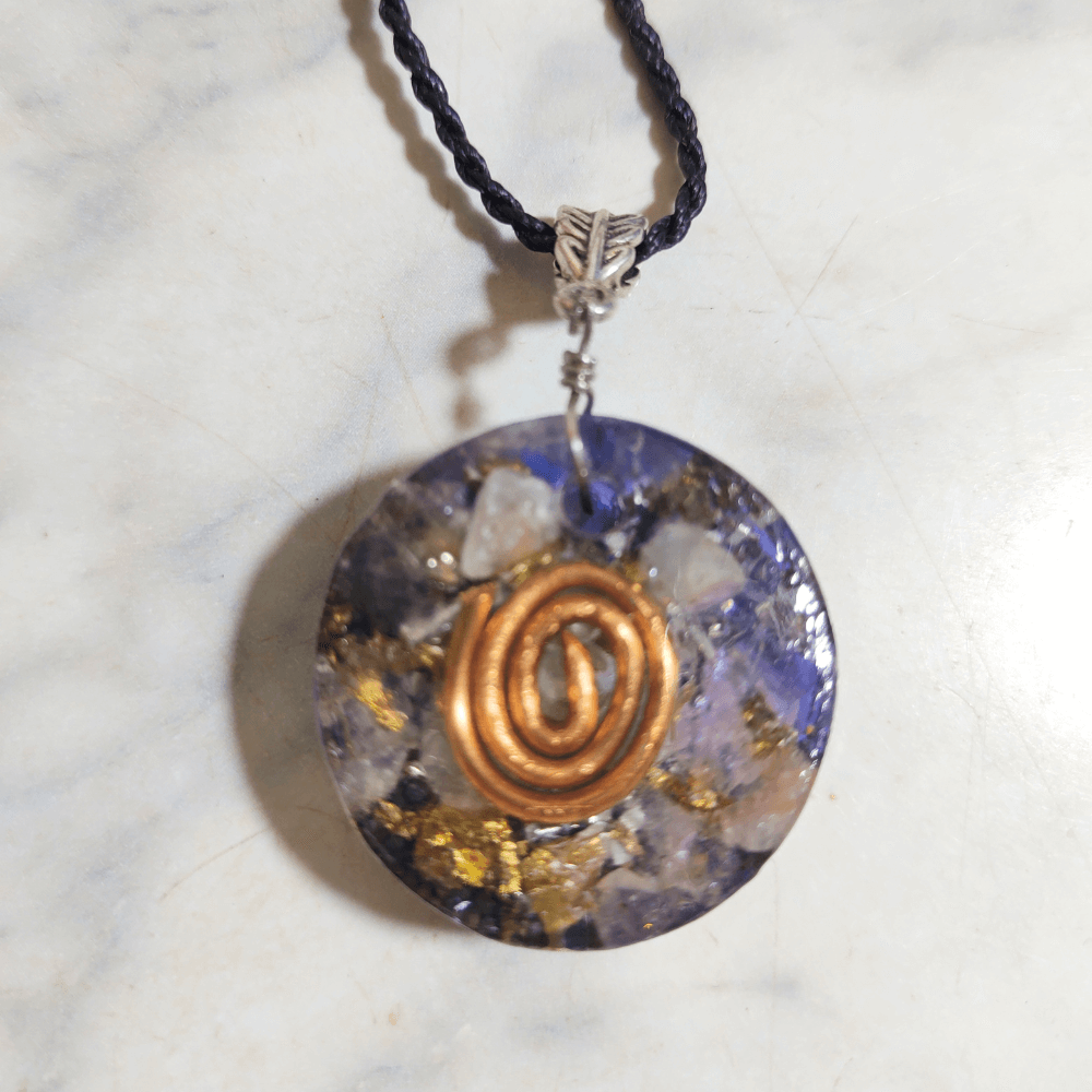 Colar Pingente Orgonite