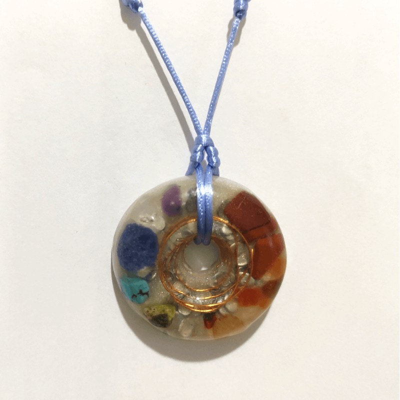 Pingente Orgonite Harmonizador de Chacras 002