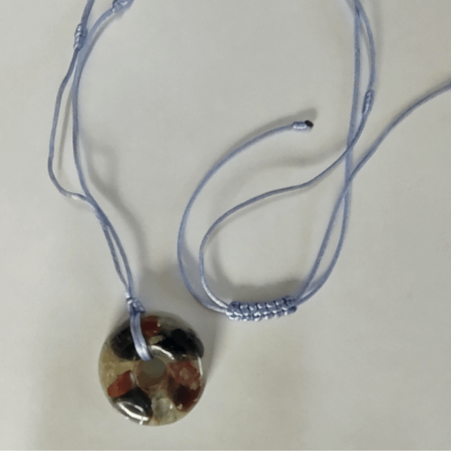 Pingente Orgonite Torus