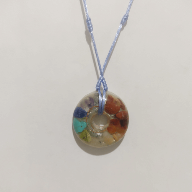 Pingente Orgonite Harmonizador de Chacras 004