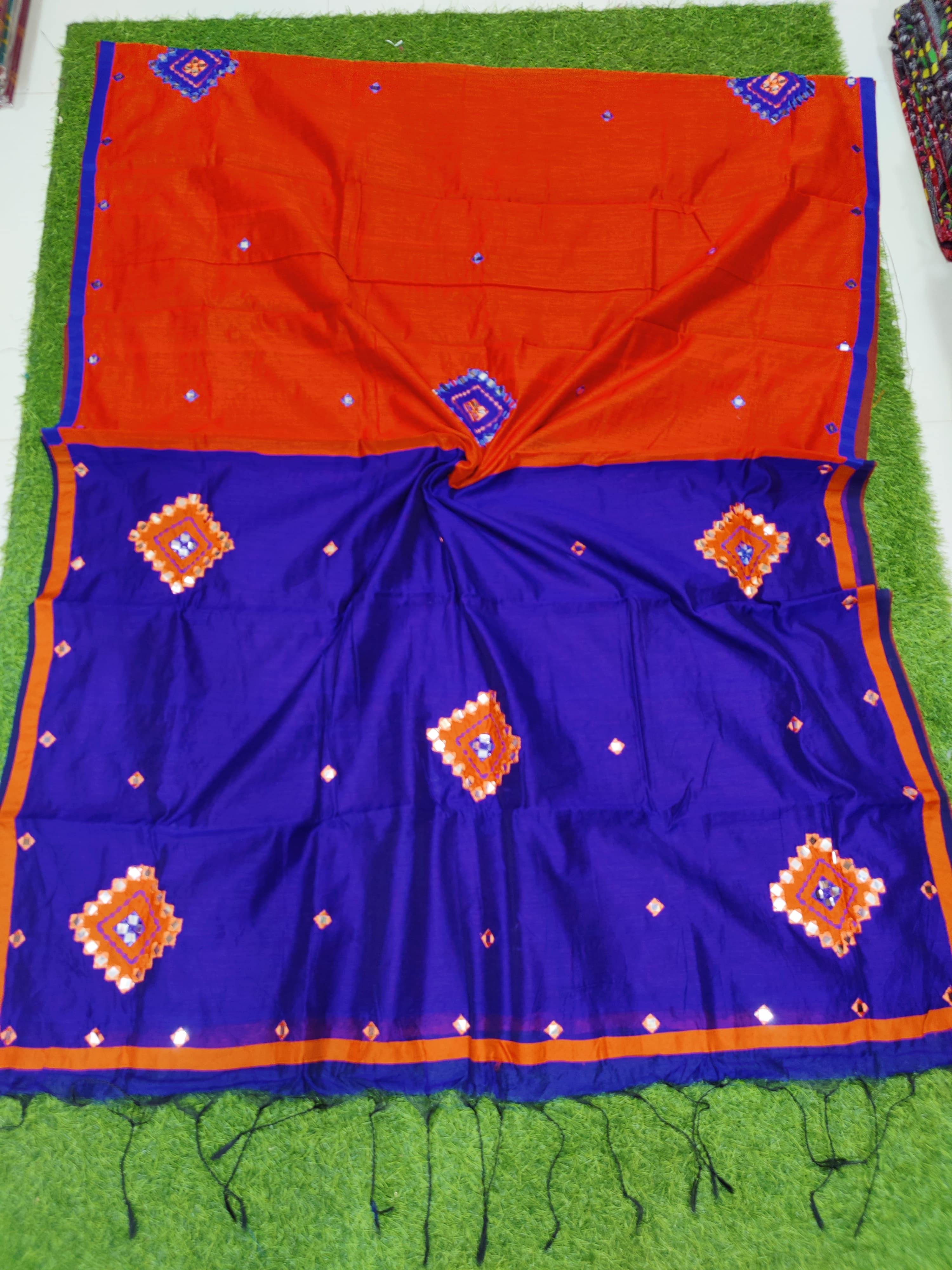 ✨ Stunning Mirror Work Saree – Limited Stock! ✨
