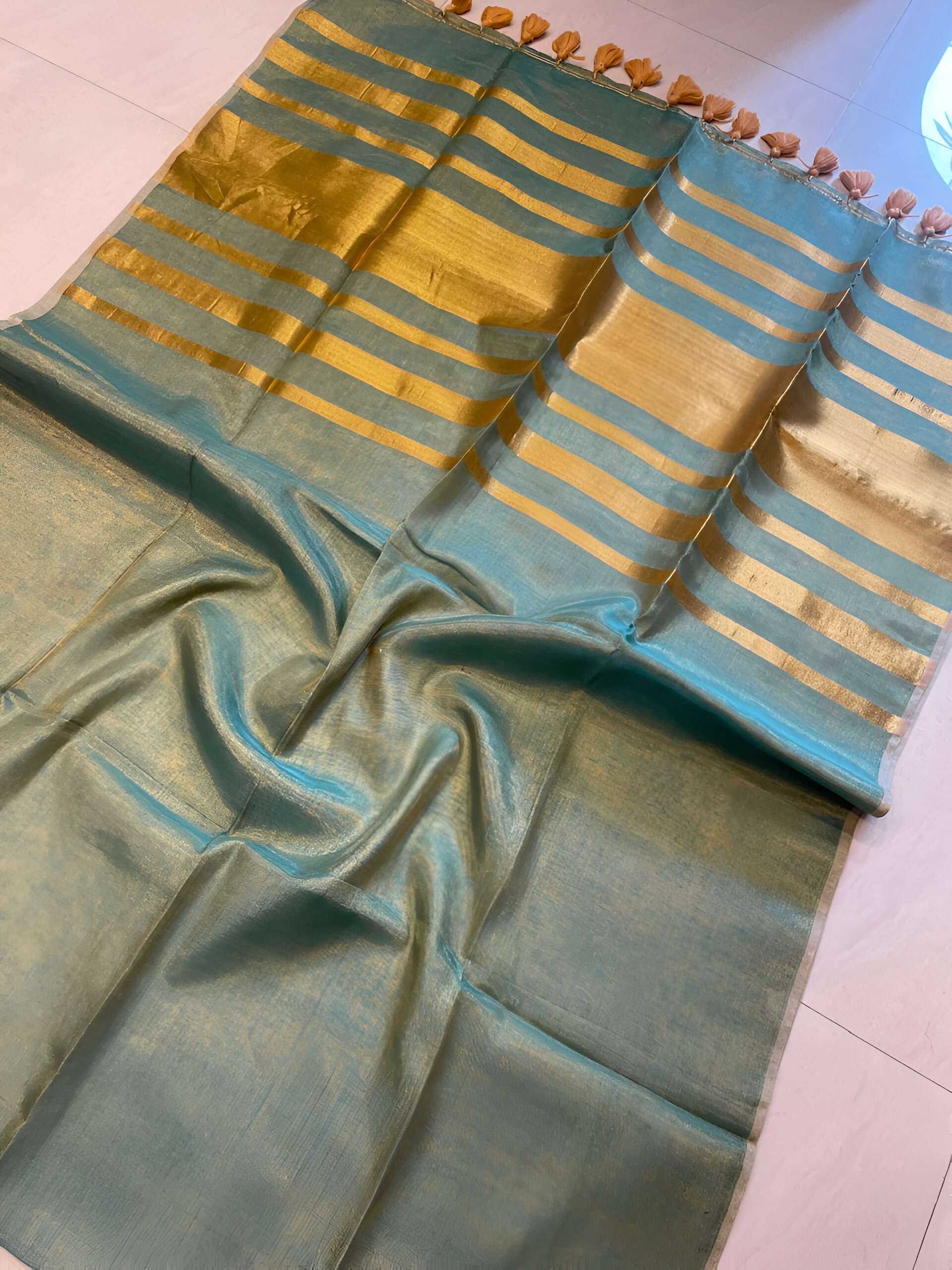 🌟 RAGA TISHU LILEN SAREE SALE! 🌟