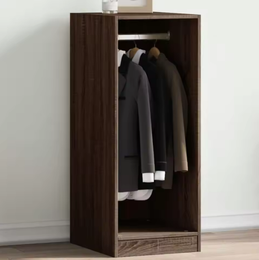 Modern Wooden Open Wardrobe