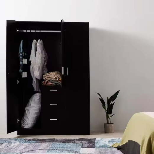 Black Wardrobe Closet
