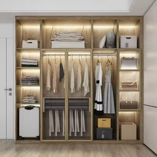 Modern Wooden Wardrobe