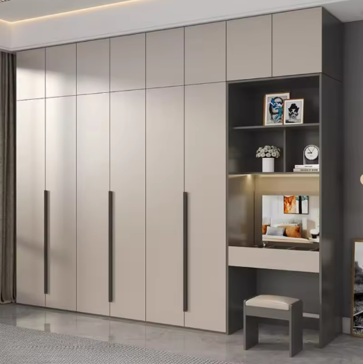 Modern Wardrobe with Dressing Table