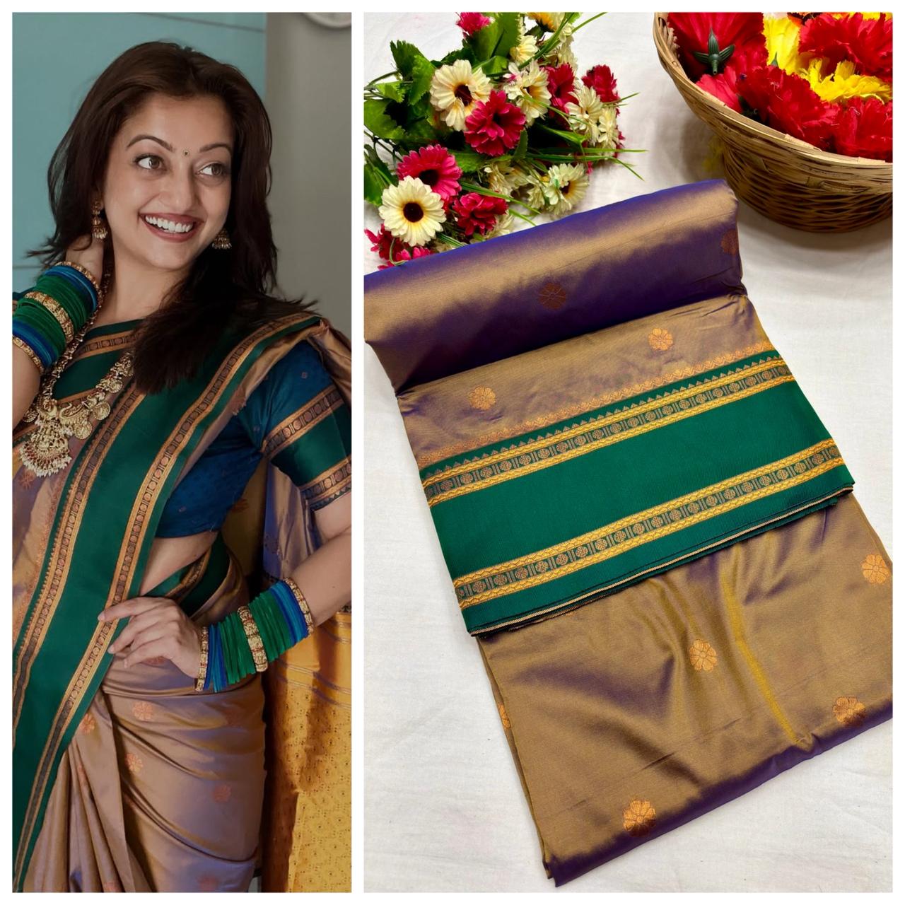 Mansi narayanpeth paithani