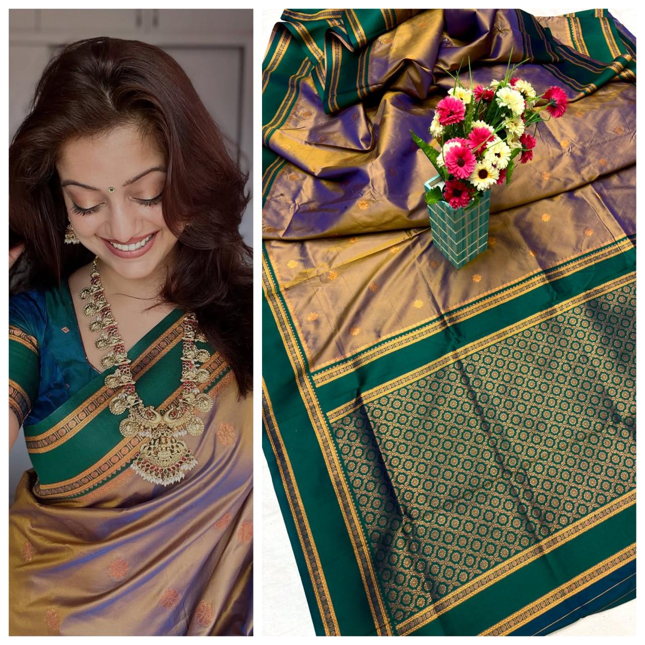 Mansi narayanpeth paithani