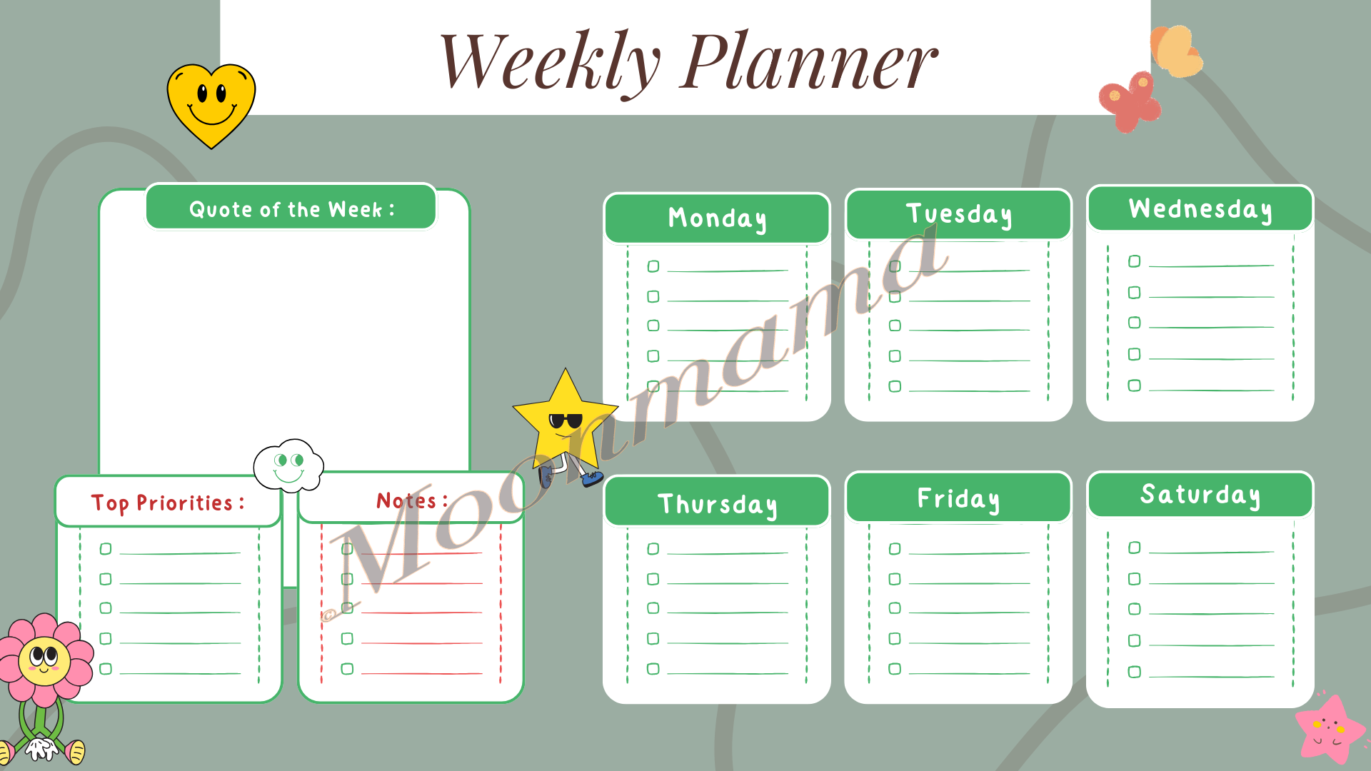 Weekly Planner