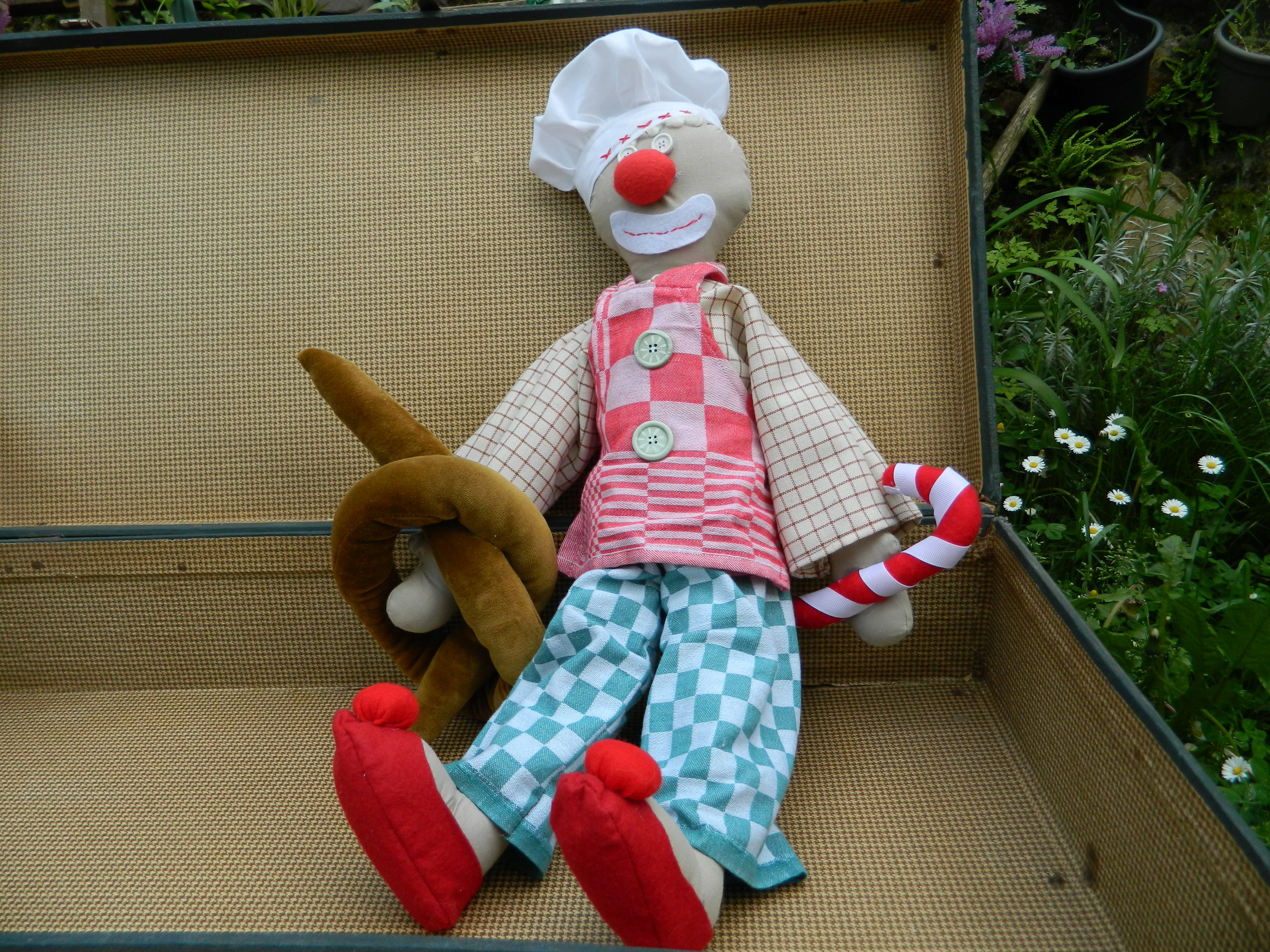 Peluche de décoration / pain d'épice