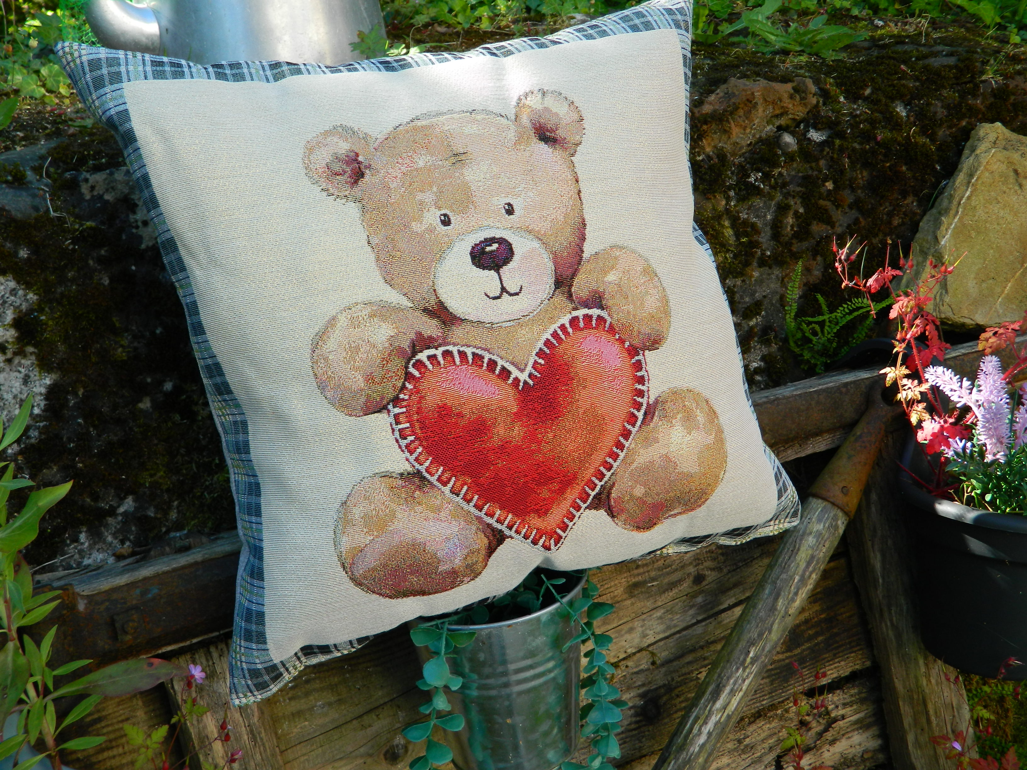 Coussin de décoration / Ourson