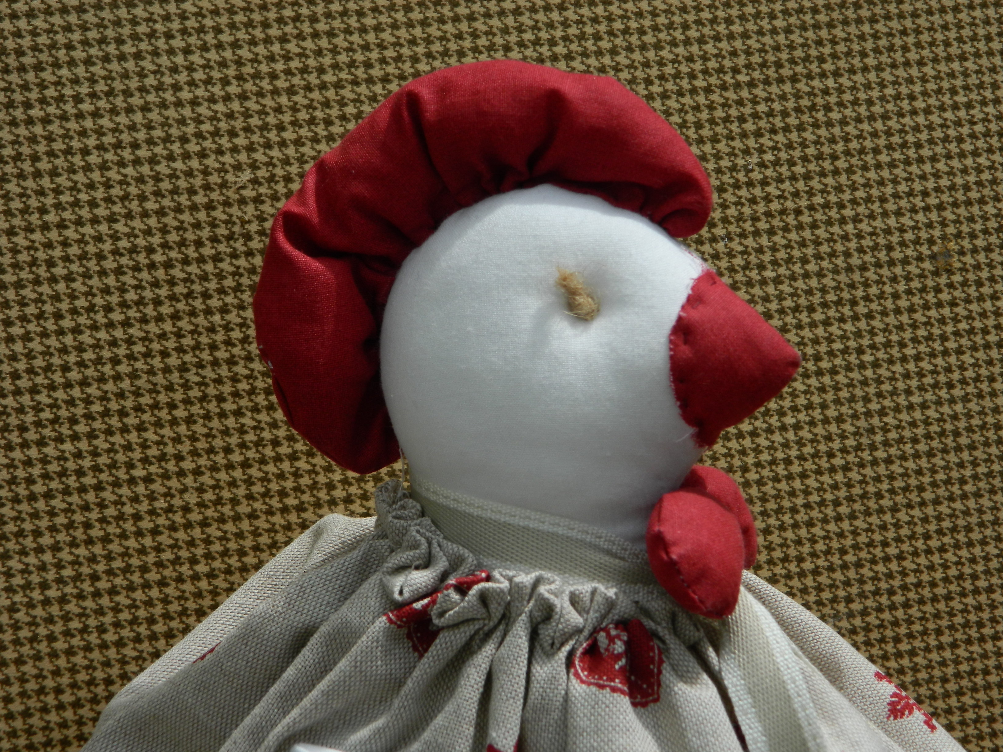 Peluche de décoration / Poule